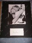*NEW* Carly Simon - Signed Mounted Album Page - The Spy who Loved me