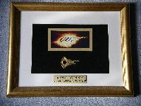 Original Prop Goldeneye Activation Key ( Gold plated Original Back up, 1 of 8 made, EON have 2 )
