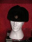 Original Korean Soldier Fur hat with Metal badge