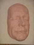 Sean Connery Life Mask, Original mould of Connerys face, scale 1:1