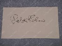 *NEW* Robert Shaw- RED GRANT- VERY RARE AUTOGRAPH